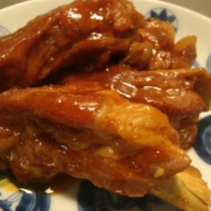 焼き肉のたれで本格スペアリブ 圧力鍋使用 レシピ 作り方 By ねあっっ 楽天レシピ